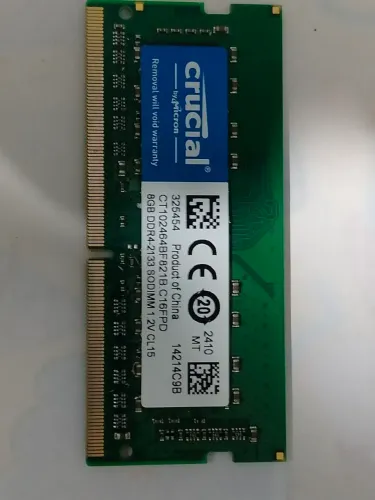 Memória 8Gb ddr4  para Notebook 