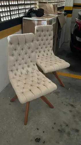 4 cadeiras da Oficina Design em perfeito estado.