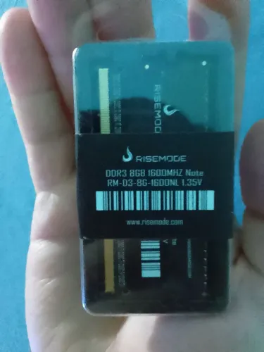 Memória ram risemode ddr3 8gb - notebook