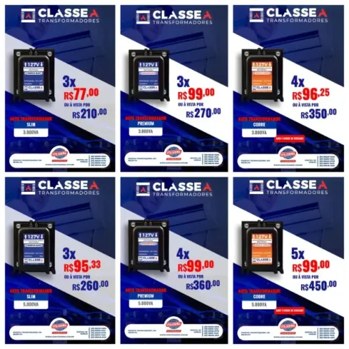 Autotransformador para central de Ar 