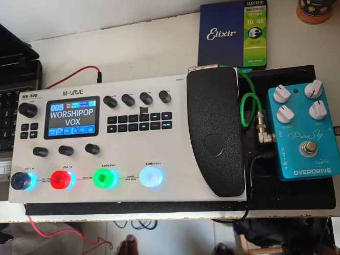 Mk 300 + overdrive Caline Pure Sky.
