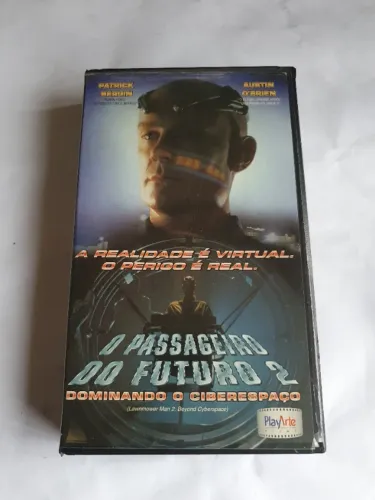 Fita VHS O Passageiro do Futuro 2 - Dominando o Ciberespaço, ver fotos