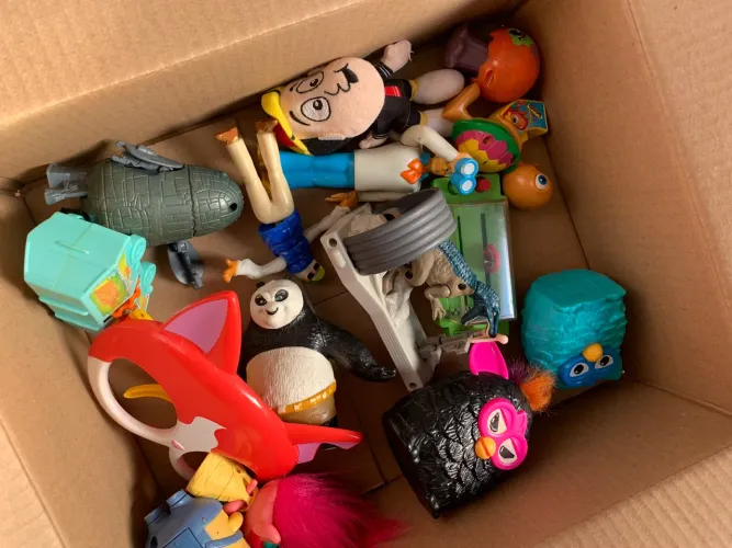 Lote de brinquedos - Mc lanche feliz (Mc Donalds)