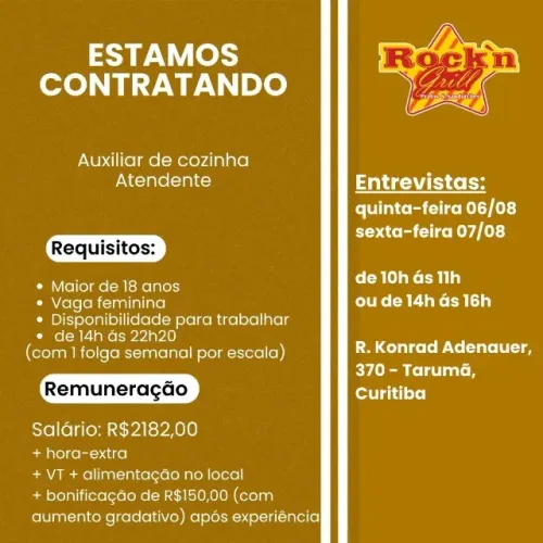 Vagas Jockey Plaza
