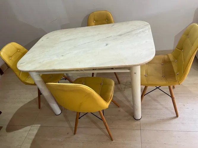 MESA JANTAR +4 CADEIRAS FAÇO ENTREGA 