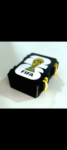 Caixinha para figurinhas da copa