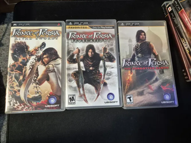 03 Jogos prince of Persia PSP