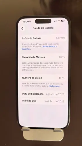 iPhone 15 Pro 256 Impecável