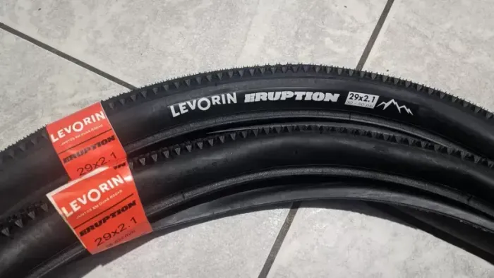 Par Pneu Bike Mtb Levorin Eruption 29 Banda Leve Aro 29 Produto Novo