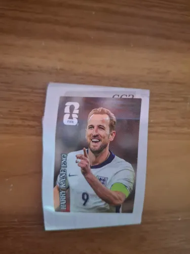 Figurinha Harry Kane da coca cola