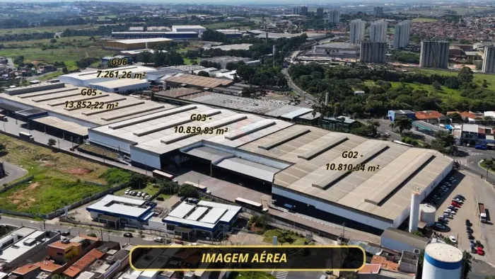 Galpão para alugar em Sumaré região Campinas com 7.261,29 m²
