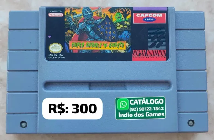 Super Ghouls'n Ghost = R$: 300