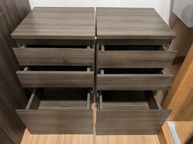 Conjunto Móveis Escritório Home Office MDF Maciço Sob Medida - Água Verde