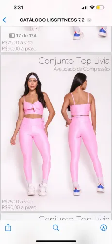Roupa de academia