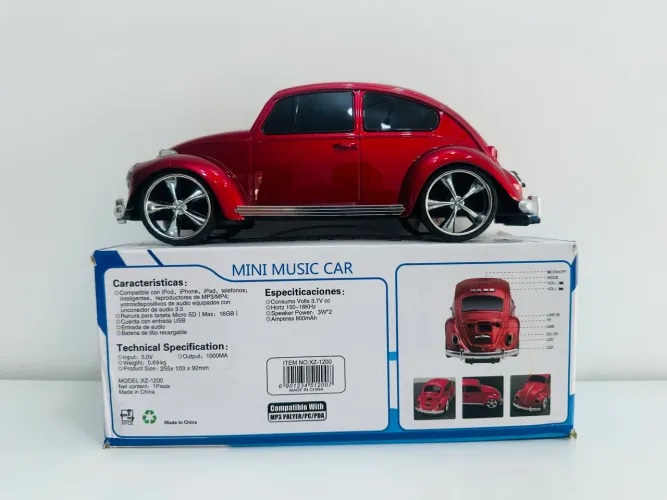 Fusca MP3 USB rádio
