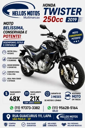 Honda CB 250F Twister 250 cc