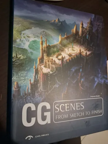 CG Scenes: From Sketch to Finish - Concept Art Digital (Inglês) - R$65