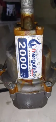 Bomba mergulhão 200 remanufaturado com saída de 1 polegada 