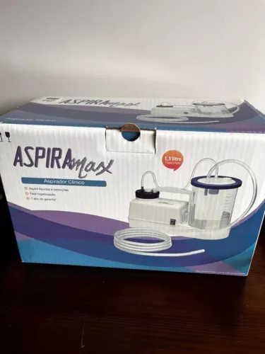 Aspirador clínico Aspiramax 1,3 litro (usado uma vez)