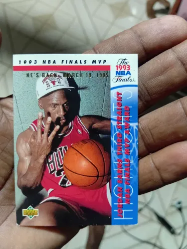 Card Michael jordan 1993 original