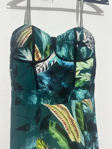 Vestido longo floral