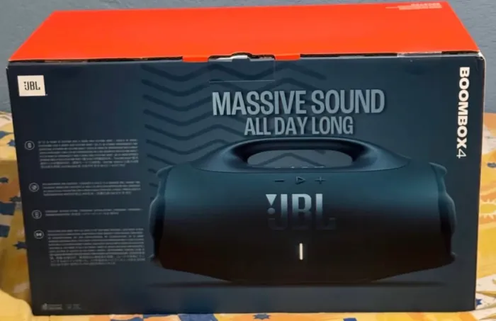 JBL BOOMBOX 4 LACRADA COM NOTA FISCAL