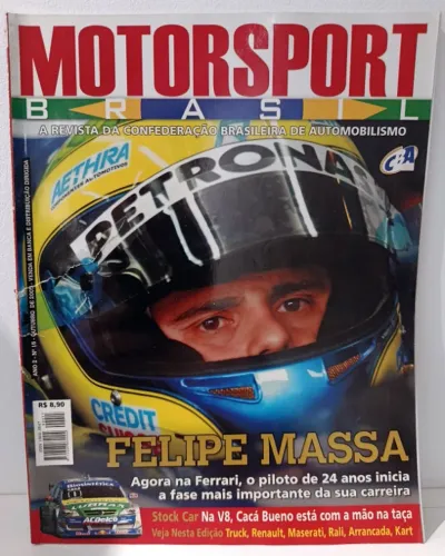 Revista MOTORSPORT BRASIL - Edição Nº 15 - FELIPE MASSA
