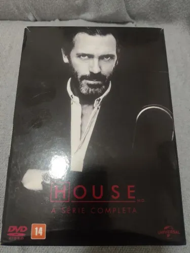 BOX DVDs HOUSE 8 TEMPORADAS COMPLETAS