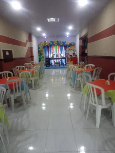 salão de festas em guarulhos com decoração e brinquedos 