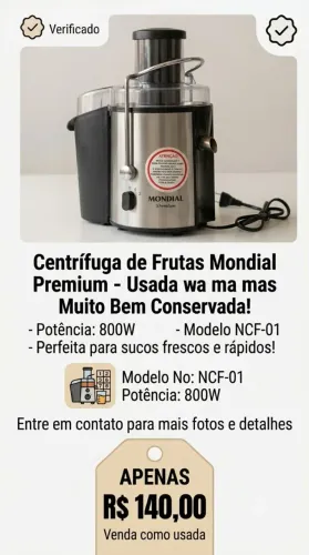Centrífuga de suco