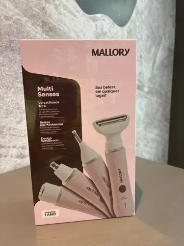 Aparador e Depilador Feminino Mallory Multi Senses 4 em 1