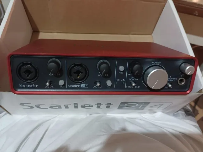 Interfaz de audio Focusrite