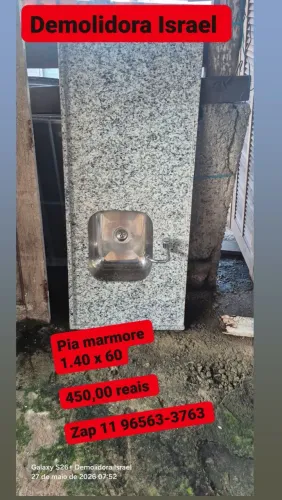 Pia cozinha nova