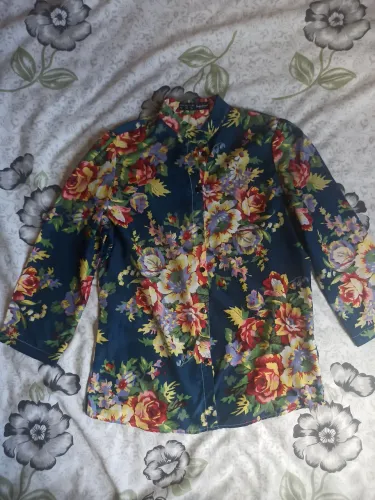Desapego blusa feminina social floral
