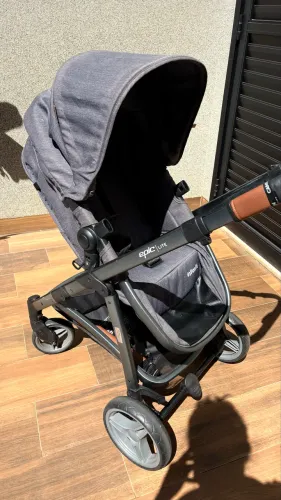 Carrinho de bebe 3 em 1 - Epic lite