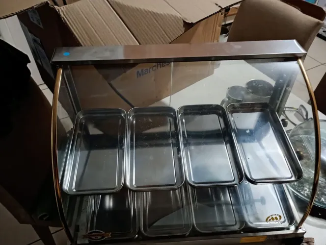 Estufa pra salgados eletrica 8 bandeja