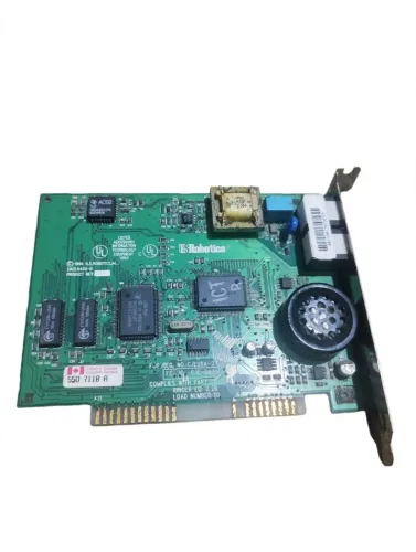 Placa de fax modem Us-Robotics ISA. USRobotics