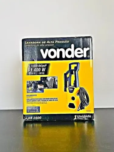 Lavadora de Alta Pressão Vonder 1400W Nova Lacrada