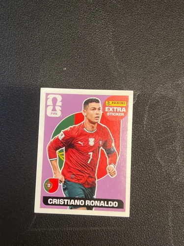 (figurinha) extra sticker Cristiano Ronaldo