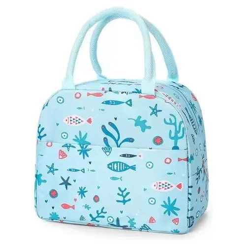 BOLSA TÉRMICA PORTA MARMITA LANCHE BEBIDA PORTÁTIL NECESSAIRE
