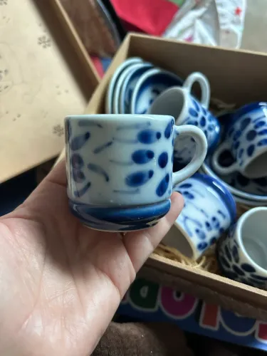 Conjunto de cafe com 12 peças Monte sião novo.