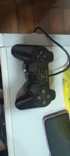 Manete PS2 Original preto(A)