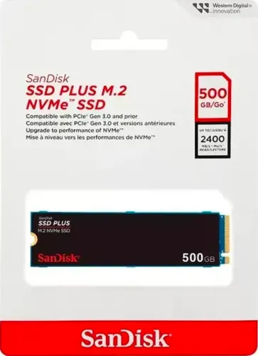 Ssd Nvme Sandisk 500GB NOVO LACRADO
