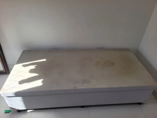Cama baú de solteiro