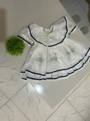 Vestido de criança batizado 