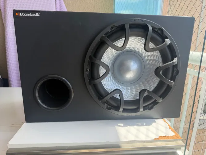  Subwoofer Bravox 12 pol 500W + Caixa dutada