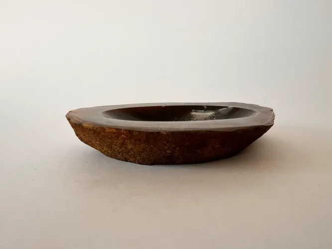 Cinzeiro/Bowl em Ágata Natural Brasileira ? Peça Única