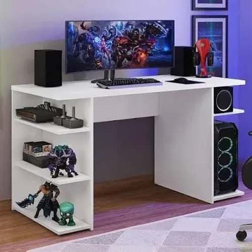 Mesa de computador mesa gamer novo feito em MDF