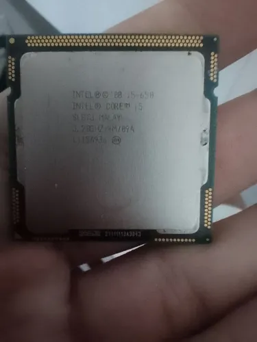 INTEL I5-650 + PLACA DE VIDEO ZOTAC GEN2 256MB + PLACA MÃE ( PINOS TORTOS )