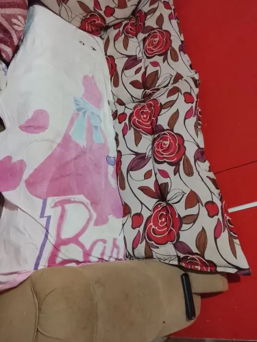 Sofa tipo l e cadeira de balanço